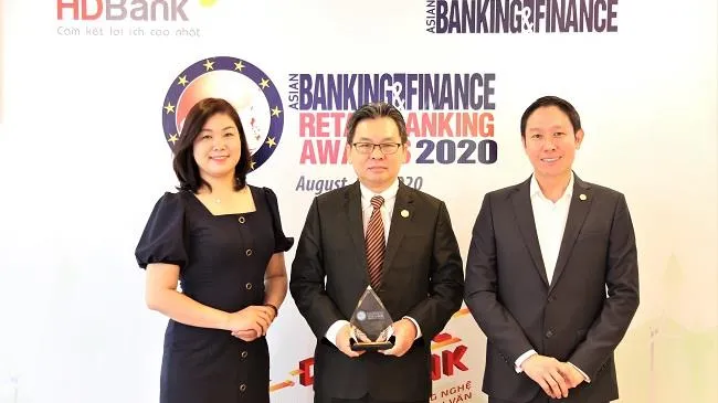 HDBank nhận giải “Ngân hàng bán lẻ nội địa tốt nhất 2020”