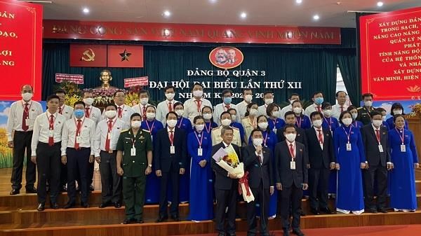 Ông Phạm Thành Kiên tái đắc cử Bí thư Quận ủy Quận 3