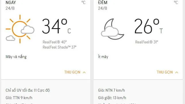Dự báo thời tiết TPHCM hôm nay 24/08: Có nắng, nhiệt độ khá oi bức - Lượng UV cực cao