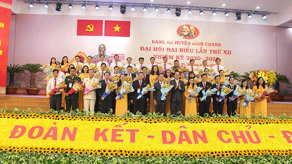 Ông Trần Hoàng Quân tái đắc cử Bí thư Huyện ủy Bình Chánh nhiệm kỳ 2020-2025