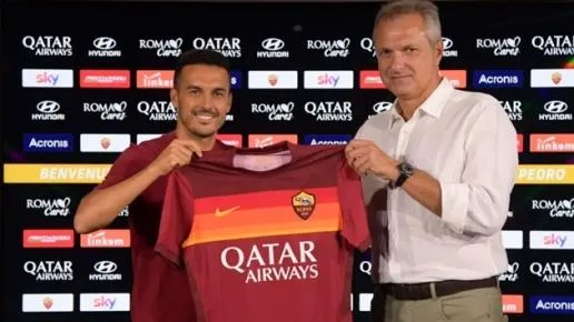 Pedro chính thức ký hợp đồng 3 năm với AS Roma