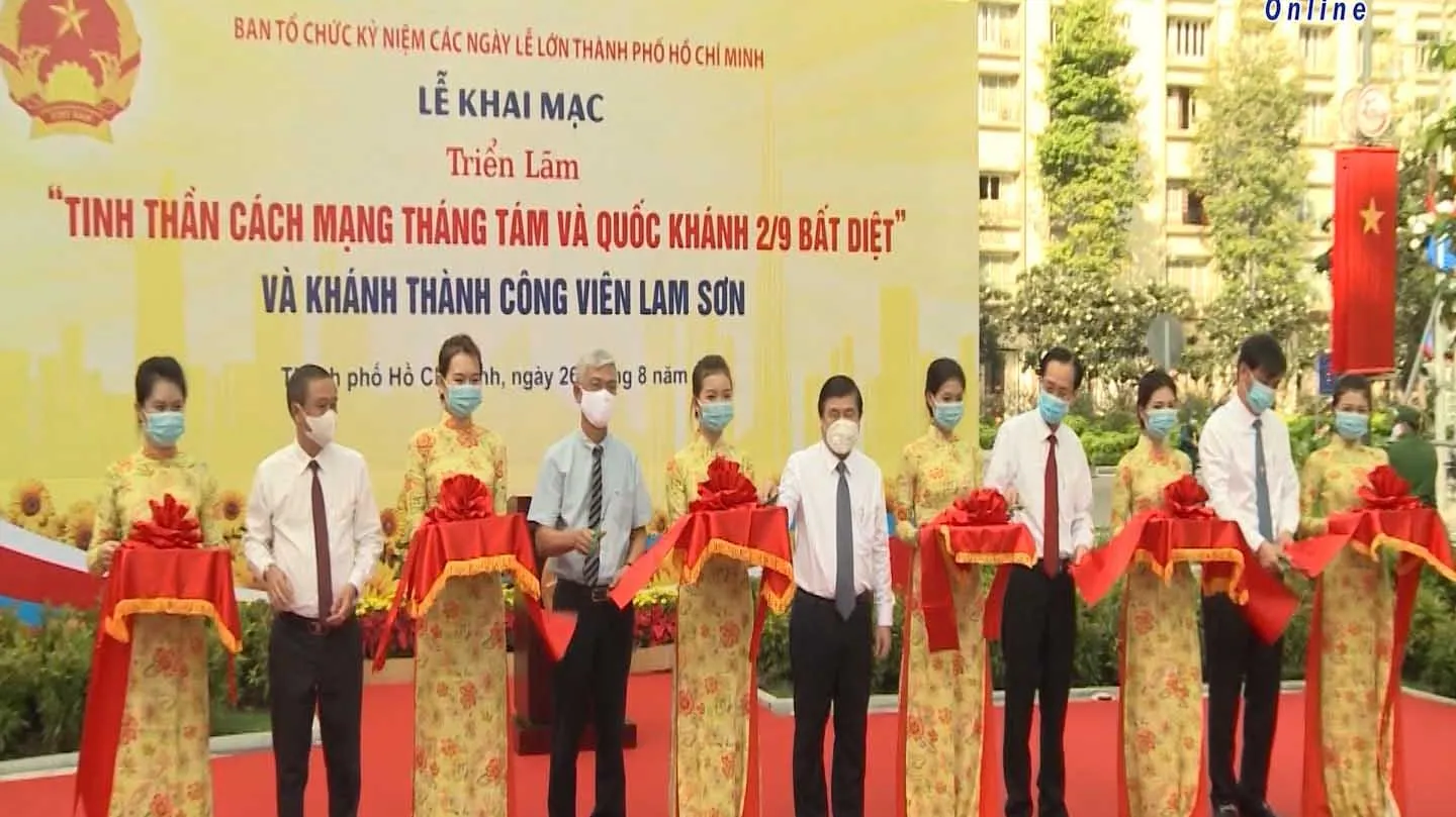 TPHCM tổ chức triển lãm mừng Quốc khánh 2/9 và khánh thành công viên Lam Sơn 