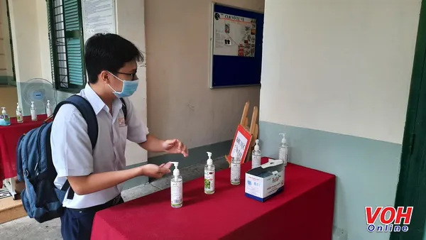 Chỉ tổ chức dạy học khi đảm bảo đủ điều kiện an toàn về phòng chống dịch 