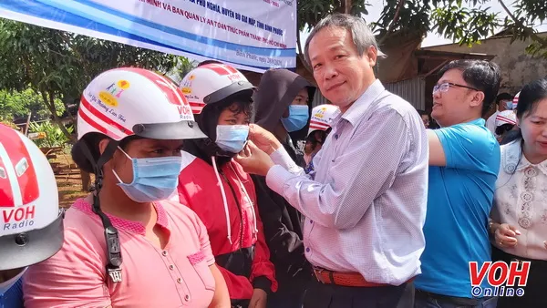 3 đoàn thể Khối Dân-Chính-Đảng TPHCM thực hiện hoạt động an sinh xã hội tại tỉnh Bình Phước