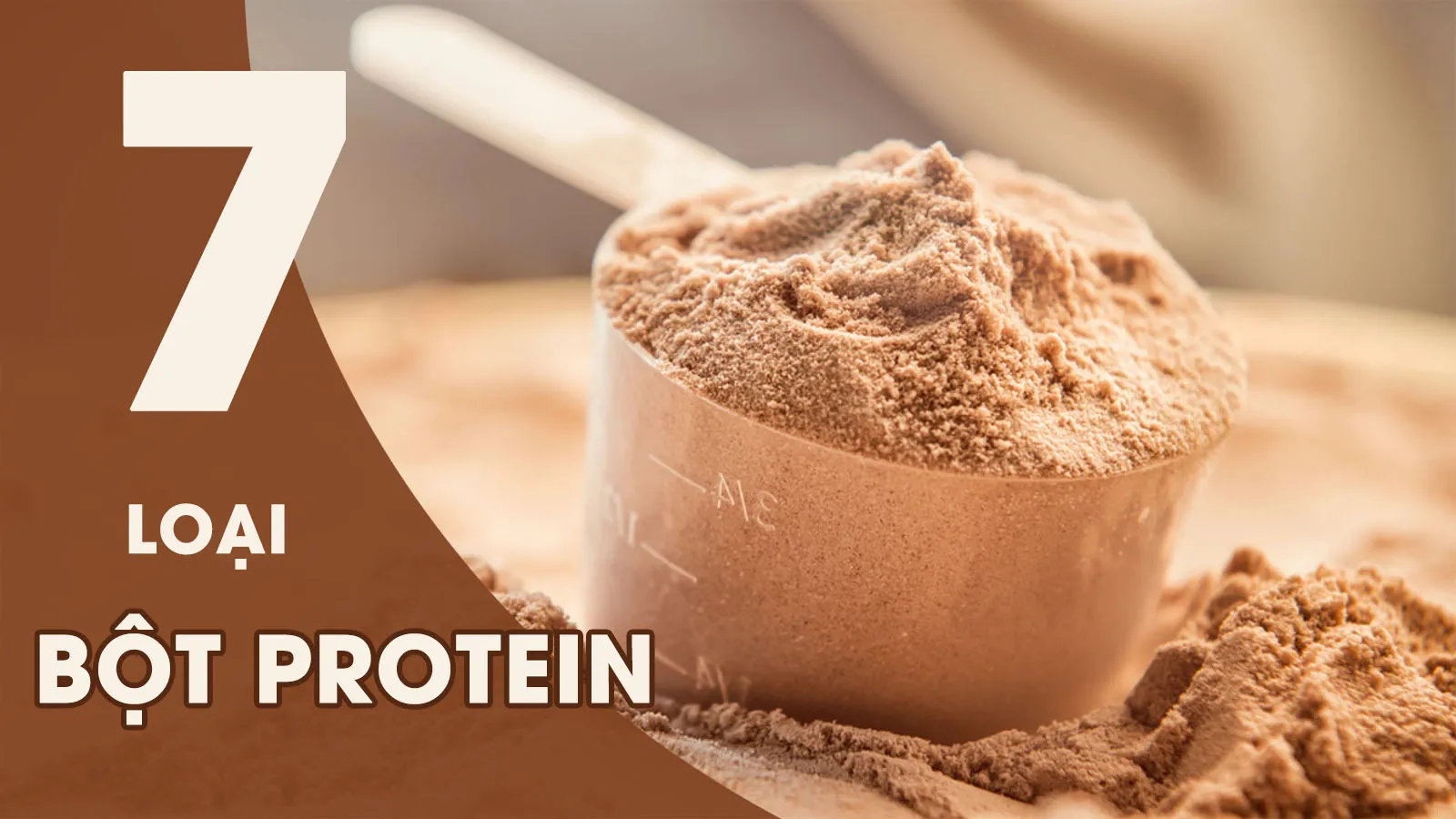 7 loại bột protein tốt nhất và những lợi ích khi sử dụng
