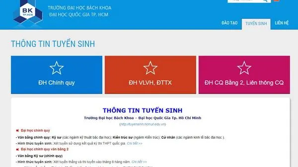 1056 thí sinh trúng tuyển diện Ưu tiên xét tuyển Đại học Quốc gia năm 2020 vào trường ĐH Bách Khoa 