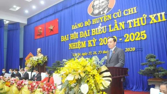 Khai mạc Đại hội đại biểu Đảng bộ huyện Củ Chi nhiệm kỳ 2020 - 2025