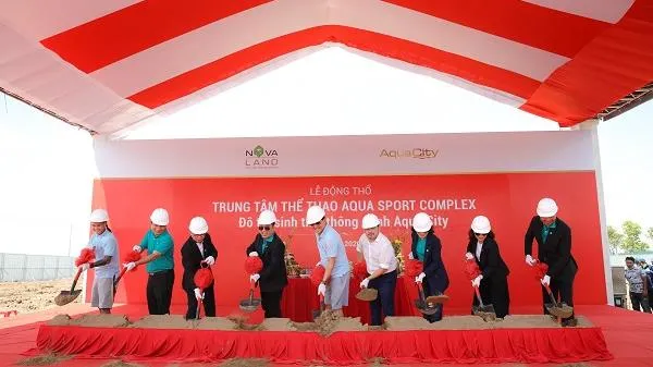 Chính thức khởi công và công bố đối tác vận hành Trung tâm thể thao đa năng Aqua Sport Complex