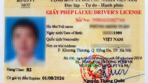 Chính phủ đồng ý với đề xuất Giấy phép lái xe có 12 điểm/năm