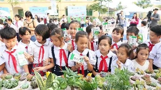 “Quỹ 1 triệu cây xanh cho Việt Nam”: Lan tỏa tình yêu thiên nhiên, môi trường đến với học sinh