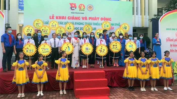 Phát động chủ đề công tác Đội và phong trào thiếu nhi năm học 2020-2021