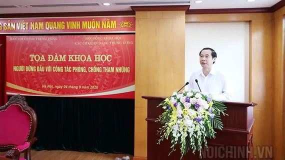 Vẫn còn có tình trạng người đứng đầu chưa thực sự quan tâm chỉ đạo phát hiện và xử lý các hành vi tham nhũng