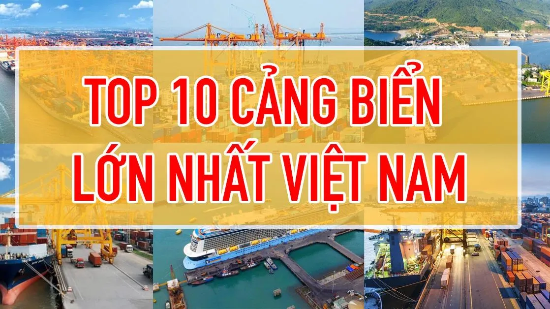 TOP 10 cảng biển lớn nhất Việt Nam hiện nay