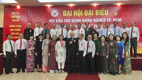 Hội bảo trợ bệnh nhân nghèo TPHCM tổ chức Đại hội Đại biểu nhiệm kỳ VI (2020-2025)