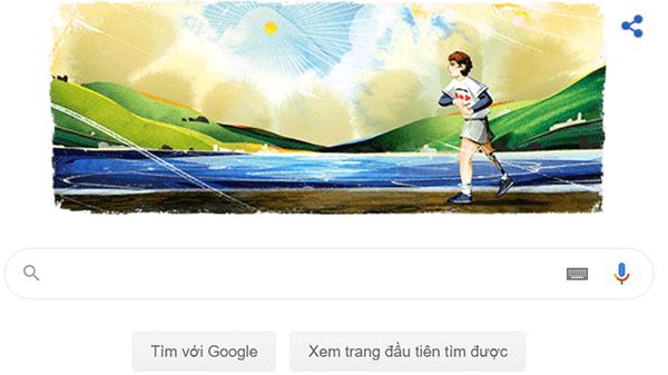 Terry Fox - Vận động viên, nhà hoạt động nhân đạo được Google Doodle tôn vinh