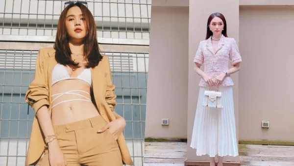 Street style sao Việt tuần qua: Ngọc Trinh diện bikini xuống phố, Hương Giang cổ điển cùng giày cà kheo