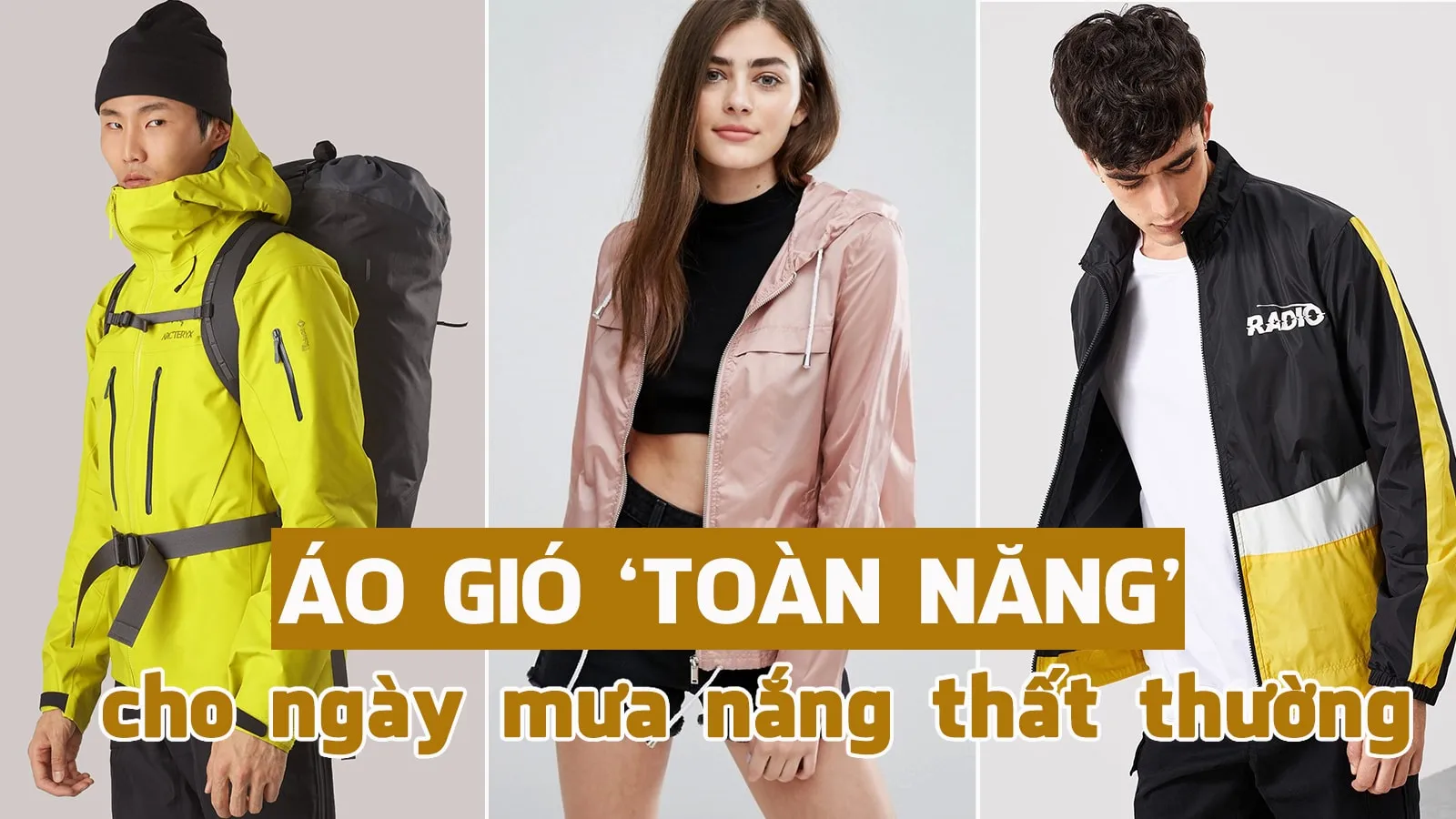 Áo gió: ‘bảo bối’ cho những ngày nắng mưa thất thường