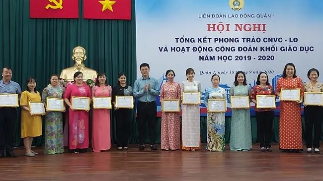 Hoạt động phong trào Khối giáo dục Quận 1 - Ngày càng nâng cao về chất