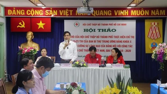 Toàn hệ thống Hội Chữ thập đỏ TPHCM trợ giúp hơn 13 triệu người