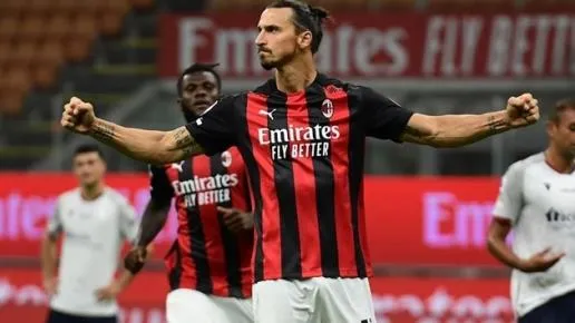 Zlatan Ibrahimovic lập kỷ lục trong màu áo AC Milan