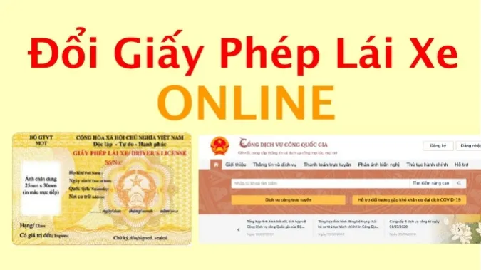 Cách đổi bằng lái xe online trực tuyến nhanh chóng tại nhà