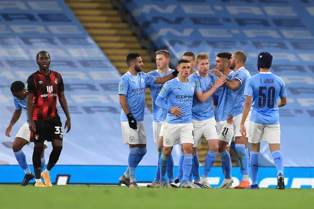 Kết quả bóng đá Anh ngày 25/9: Man City nhọc nhằn vượt Bournemouth - Liverpool thắng tưng bừng