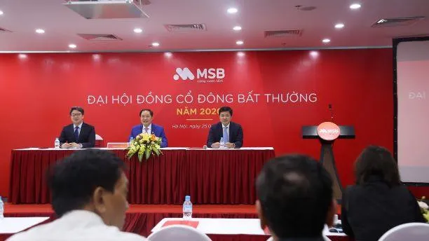 MSB tổ chức thành công Đại hội cổ đông bất thường 2020
