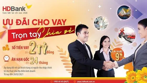 HDBank ưu đãi cho vay, trọn tay chia sẻ cùng người cho thuê nhà trong dịch Covid