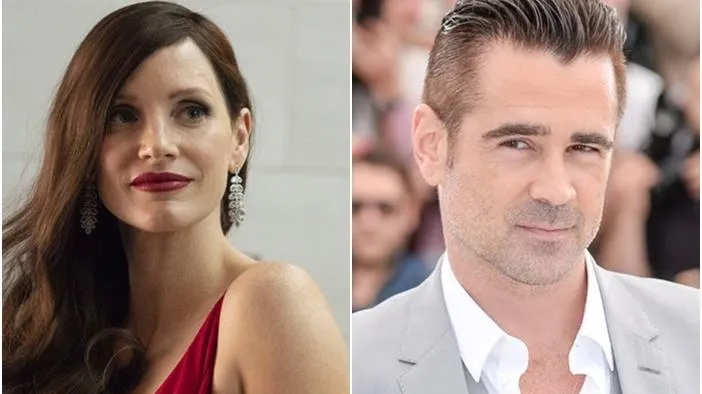 Jessica Chastain và Colin Farrell: Khi chủ nhân Quả cầu vàng đối đầu “Badboy” Hollywood