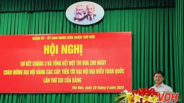 Quận Thủ Đức cơ bản hoàn thành 100% công trình, giải pháp trong đợt thi đua 200 ngày