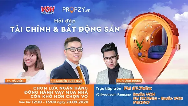 [Livestream] Chọn lựa ngân hàng đồng hành vay mua nhà còn khó hơn chọn vợ - 29/09/2020