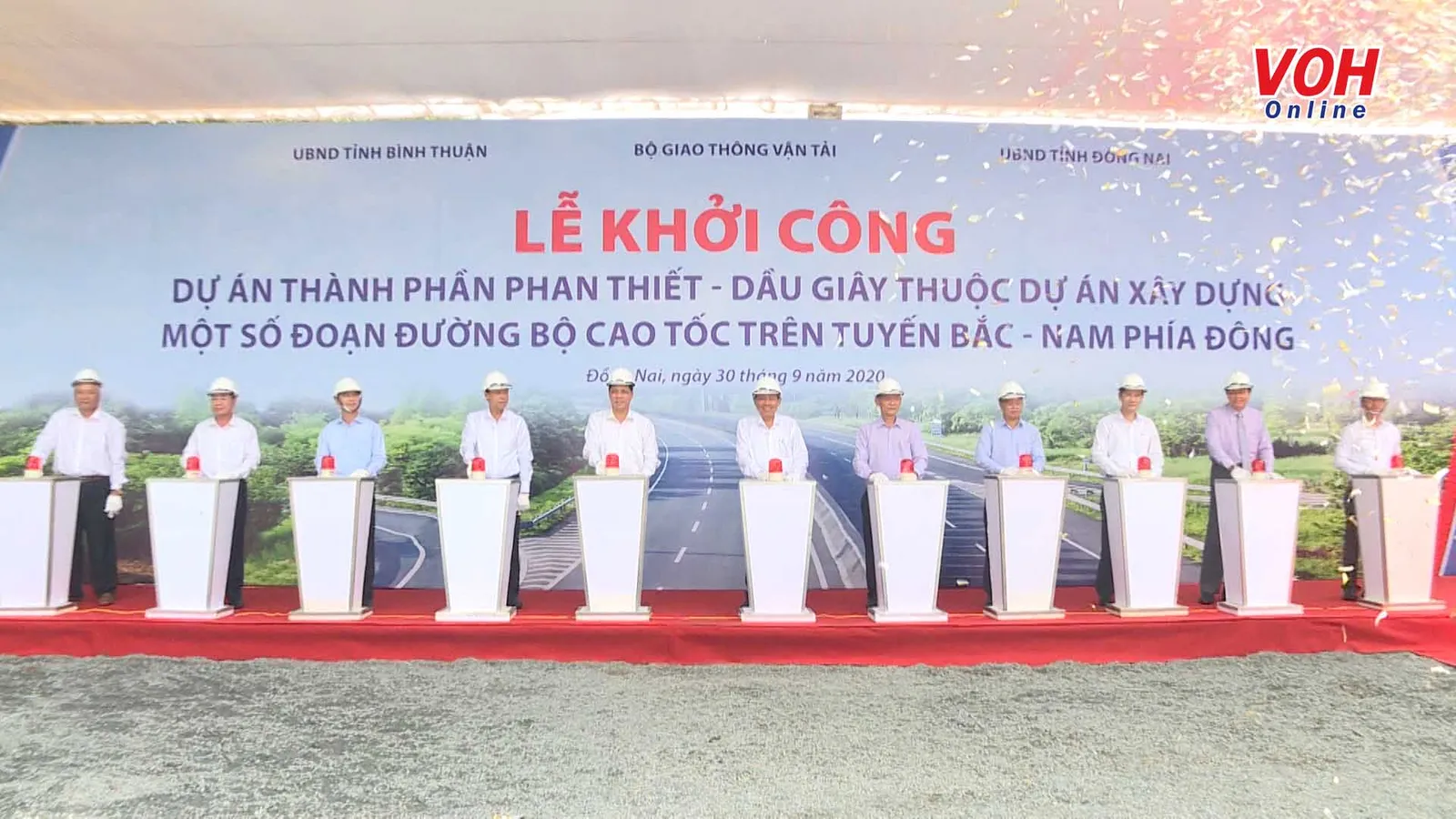 Khởi công dự án cao tốc Phan Thiết - Dầu Giây quy mô 6 làn xe