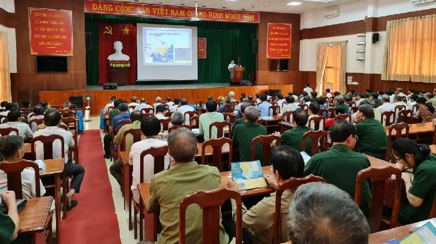 Tuyên truyền biển, đảo cho hơn 300 cán bộ, hội viên Hội Cựu chiến binh tỉnh Bà Rịa – Vũng Tàu