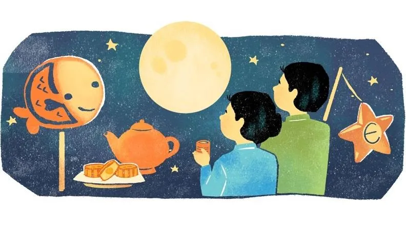 Google Doodle hôm nay 1/10: Đón Tết Trung thu 2020