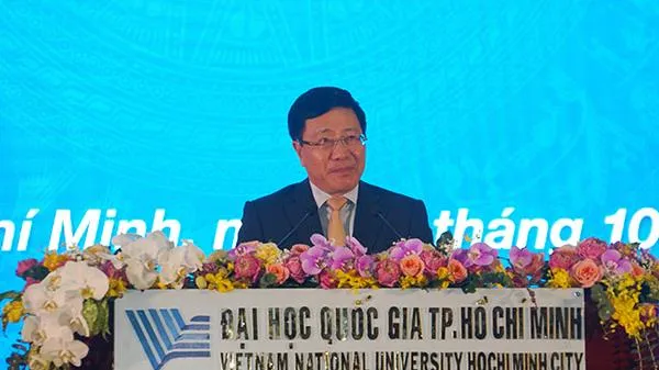 Phó Thủ tướng Phạm Bình Minh: Sinh viên phải là “người định hình tương lai của đất nước”