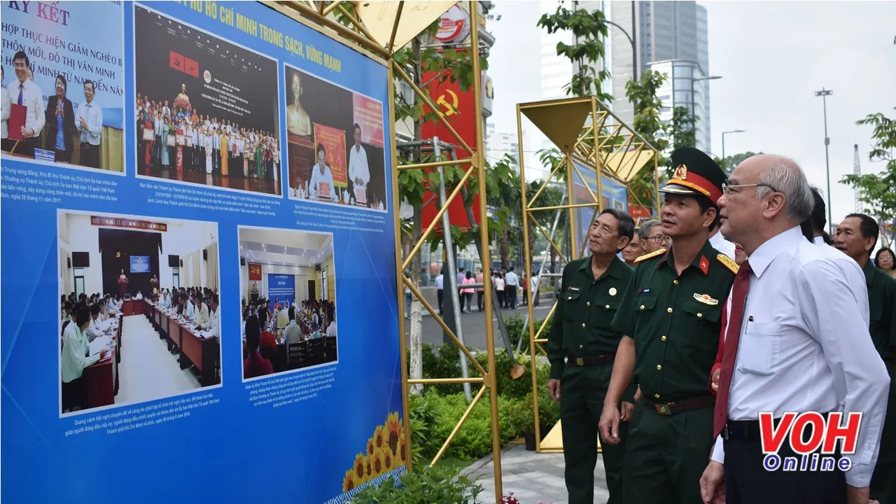 Triển lãm Đảng bộ TPHCM đoàn kết - năng động - sáng tạo - nghĩa tình 