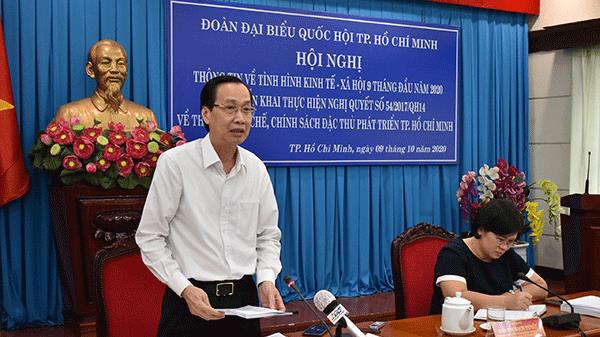 TPHCM sẽ phấn đấu hoàn thành các chỉ tiêu năm 2020