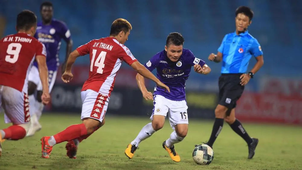 Kết quả V-League 2020: Hà Nội một lần nữa đá bại TPHCM - Than Quảng Ninh đè bẹp Bình Dương