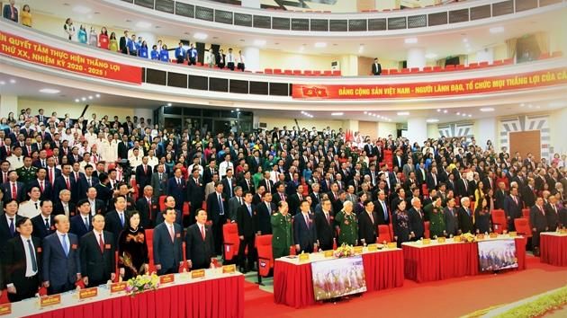 Phó Thủ tướng Phạm Bình Minh dự Đại hội Đảng bộ tỉnh Thái Nguyên