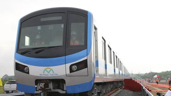 TPHCM tổ chức lễ đón đoàn tàu metro số 1 đầu tiên, đánh dấu cột mốc dự án đang về đích