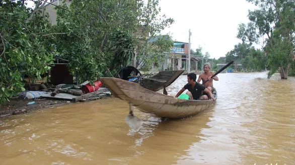 Các tỉnh từ Quảng Bình đến Thừa Thiên Huế còn tình trạng ngập lụt ở vùng trũng thấp