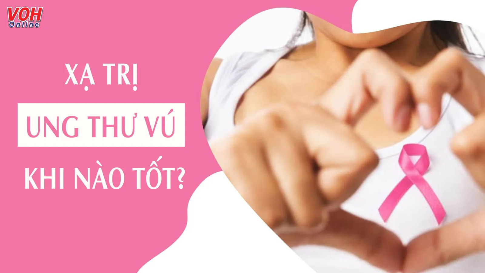 Xạ trị ung thư vú: thời điểm thực hiện và di chứng thường gặp