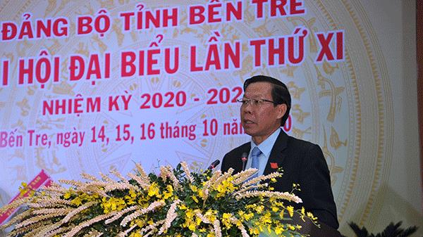 Ông Phan Văn Mãi tái đắc cử Bí thư Tỉnh ủy Bến Tre