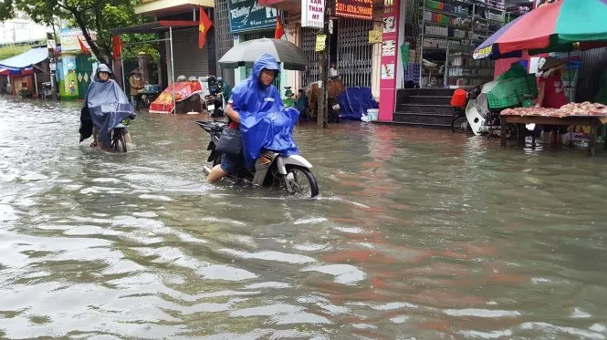 Dự báo thời tiết hôm nay 16/10: Khu vực đồng bằng Bắc Bộ có mưa to