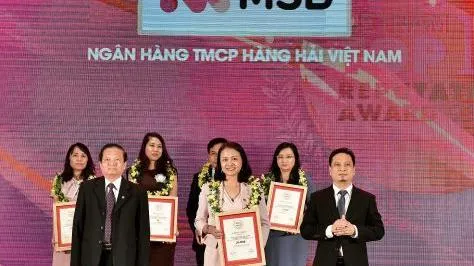 MSB nằm trong nhóm 10 ngân hàng TMCP tư nhân uy tín nhất Việt Nam