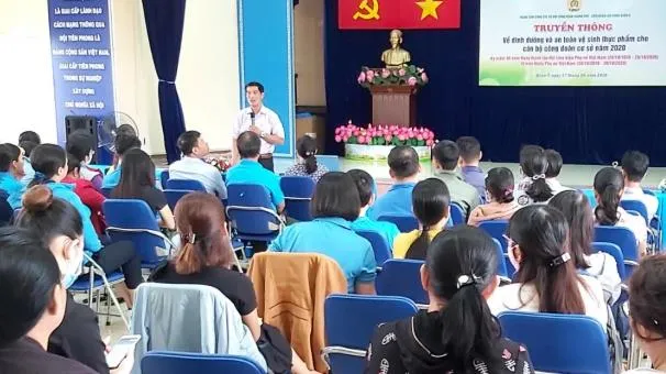 Quan tâm chăm lo dinh dưỡng và an toàn vệ sinh thực phẩm cho người lao động