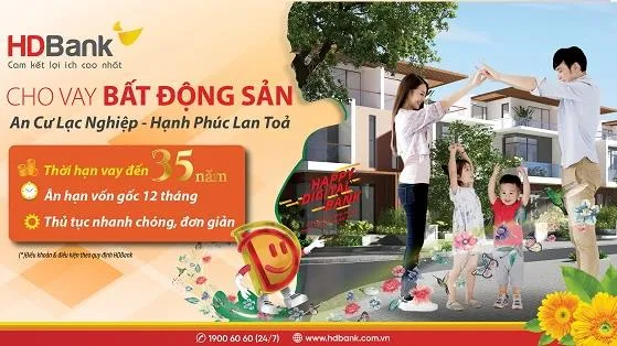 Lần đầu tiên vay mua nhà, sửa nhà lên đến 35 năm, chỉ có tại HDBank