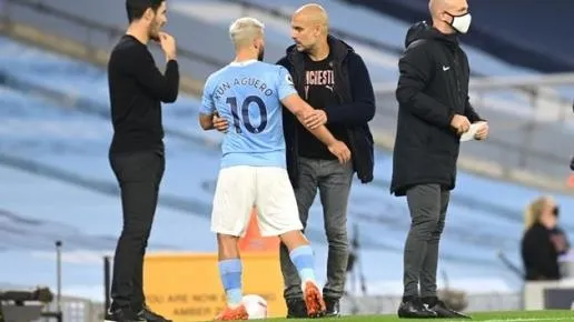 Pep lên tiếng về tương lai Sergio Aguero
