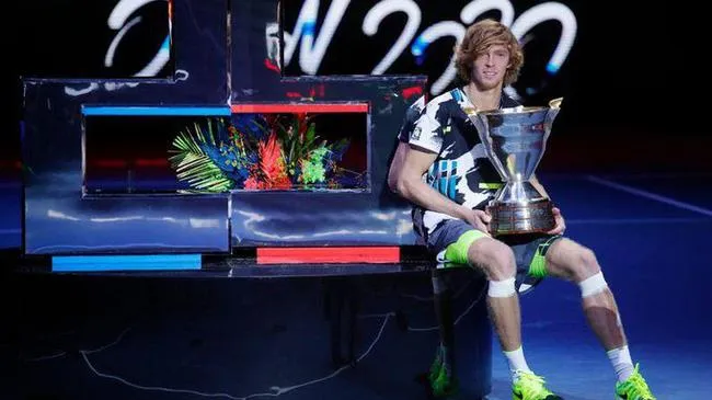 St Petersburg Open 2020: Đánh bại Ante Coric, Andrey Rublev lên ngôi vô địch