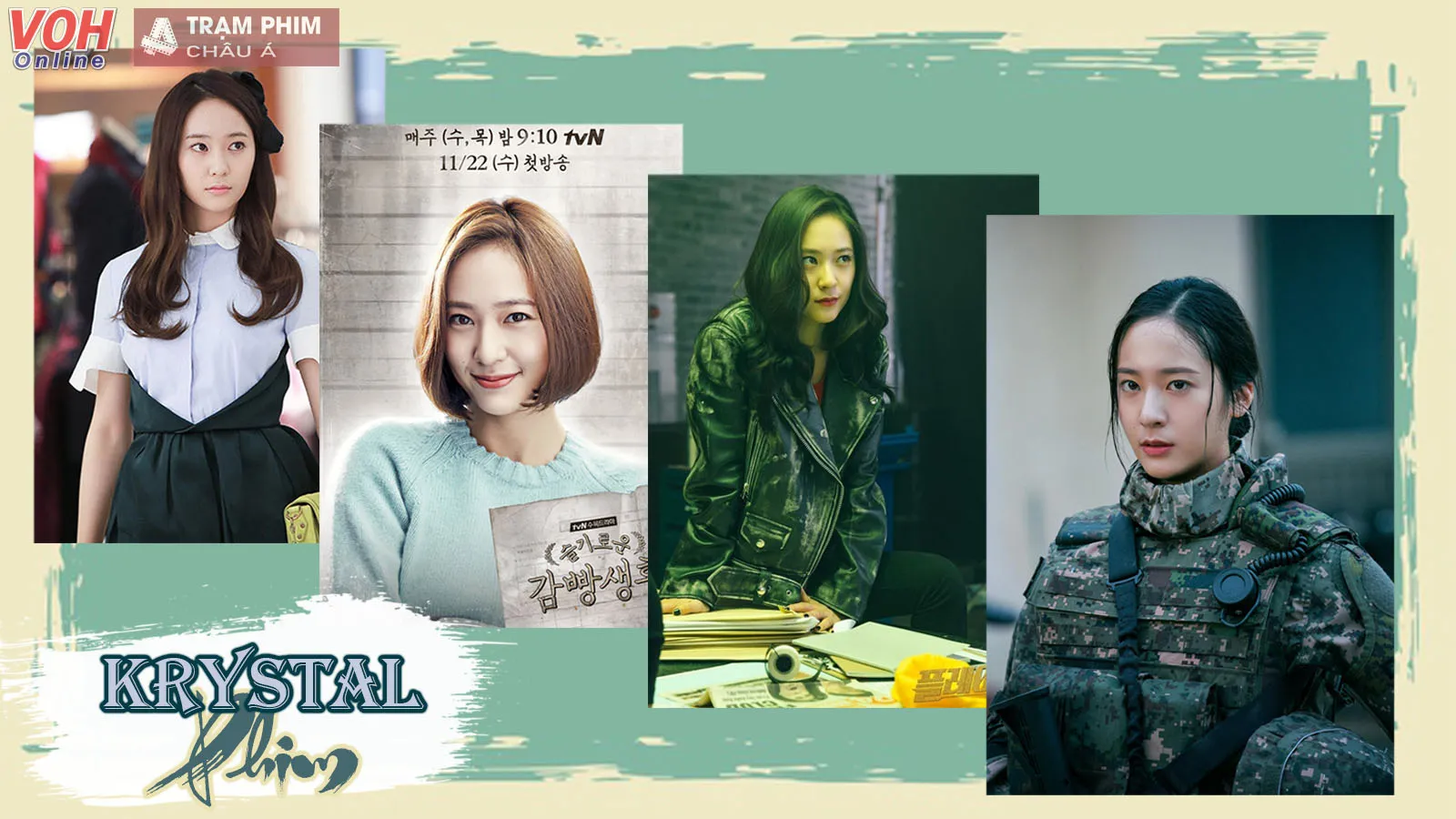 Top 8 phim của Krystal: Từ vai phụ đến vai chính đều tạo ấn tượng tốt